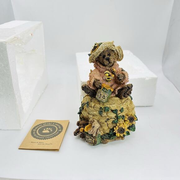 1998 Boyd’s Bears “You Are The Sunshine” Wind-up Musical Figurine 1E/2259 Works - Picture 12 of 16